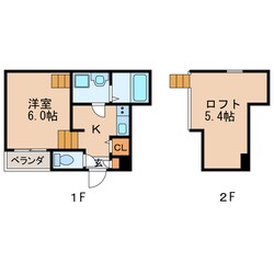 イデアーレ尼ケ坂の物件間取画像